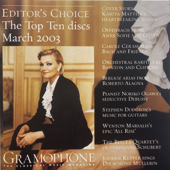 Various : Gramophone Editor's Choice - March 2003 (CD, Promo, Smplr)
