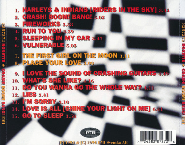 Roxette : Crash! Boom! Bang! (CD, Album)