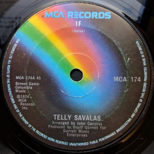 Telly Savalas : If (7", Sol)