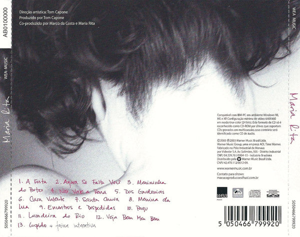 Maria Rita : Maria Rita (CD, Album, Enh, RP, AB)