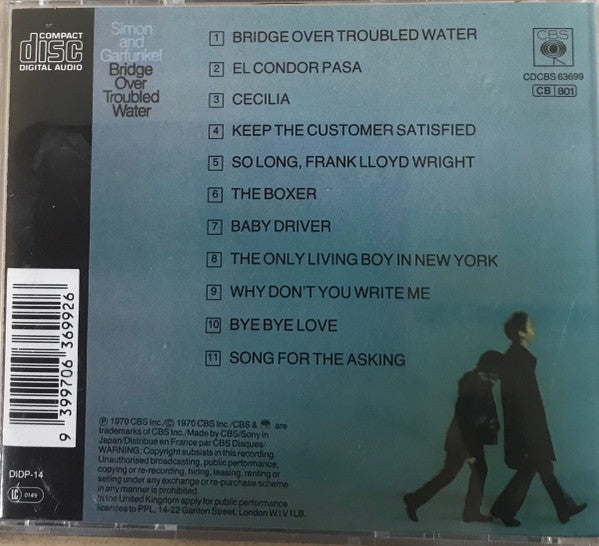 Simon And Garfunkel* : Bridge Over Troubled Water (CD, Album, RE)