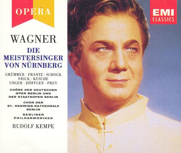 Wagner*, Rudolf Kempe, Berliner Philharmoniker : Die Meistersinger Von Nürnberg (4xCD, Album, Mono, RE)