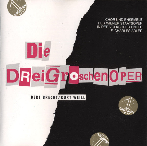 Brecht* / Weill* : Die Dreigroschenoper (CD, Mono)