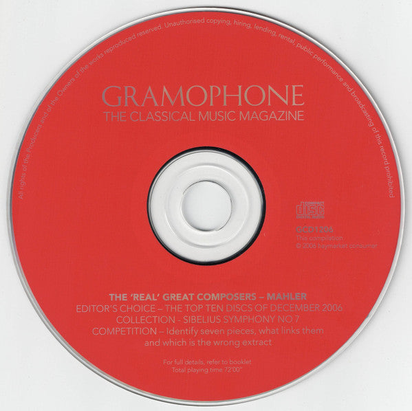Various : Gramophone Collector's Edition CD No 5 (CD, Promo, Smplr)