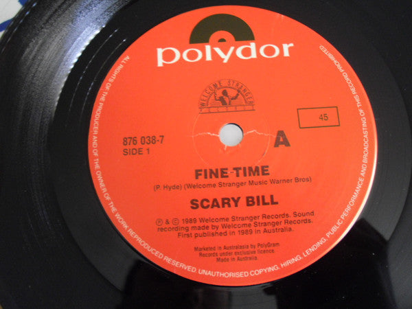 Scary Bill : Fine Time (7", Single)