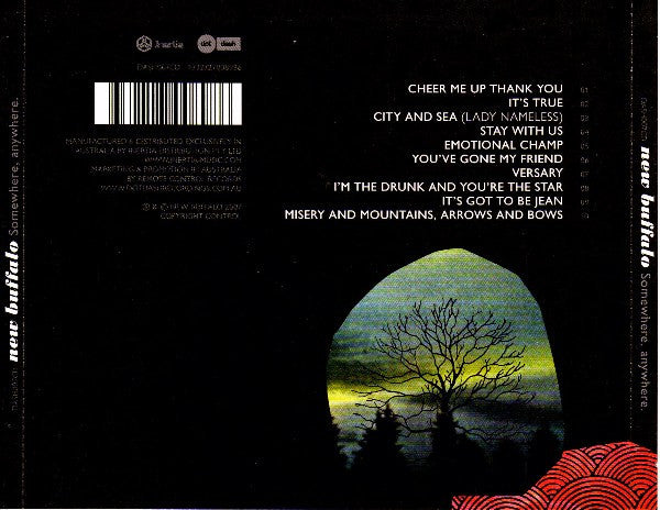New Buffalo : Somewhere, Anywhere. (CD, Album)
