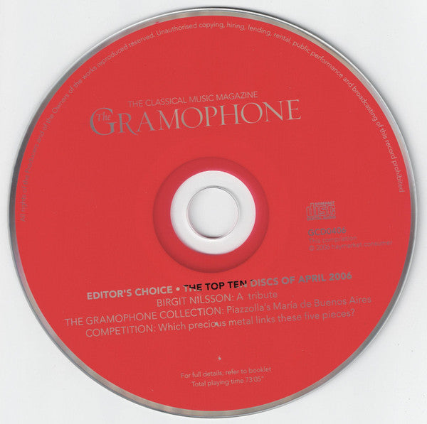Various : This Month's Top Ten Classical CDs - April 2006 (CD, Promo, Smplr)