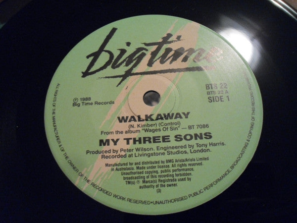 My Three Sons : Walkaway (7", Single)