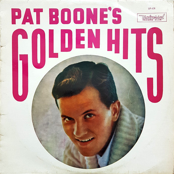 Pat Boone : Pat Boone's Golden Hits (LP, Comp, Club)