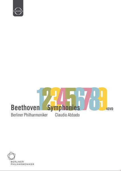 Berliner Philharmoniker, Claudio Abbado : Beethoven Symphonies (4xDVD, NTSC)