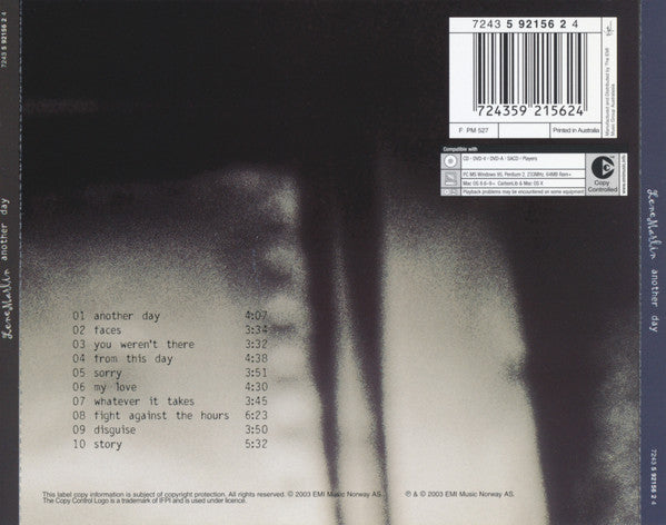 Lene Marlin : Another Day (CD, Album, Copy Prot.)
