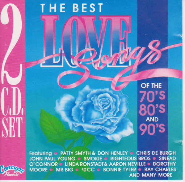 Various : The Best Love Songs Of The 70's 80's And 90's (2xCD, Comp)
