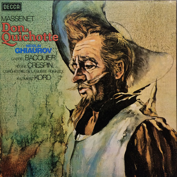 Massenet*, Nicolai Ghiaurov, Gabriel Bacquier, Régine Crespin, L'Orchestre De La Suisse Romande, Kazimierz Kord : Don Quichotte (3xLP + Box)