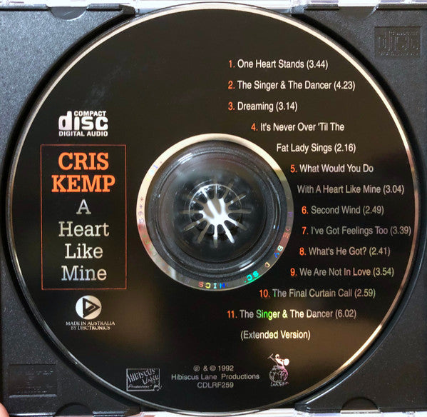 Cris Kemp : A Heart Like Mine (CD, Album)