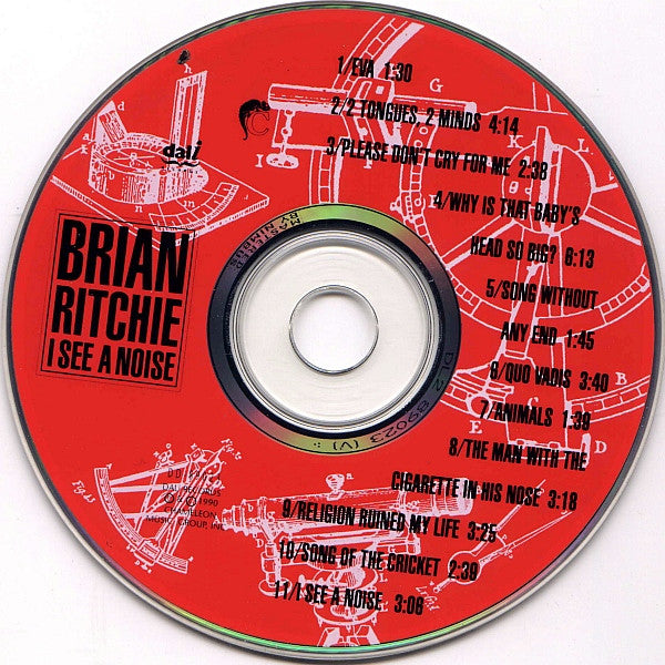 Brian Ritchie : I See A Noise (CD, Album)