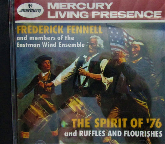Eastman Wind Ensemble : The Spirt Of '76 Ruffles And Flourishes (CD)