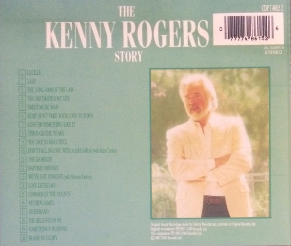 Kenny Rogers : The Kenny Rogers Story 20 Golden Greats (CD, Comp, RM)