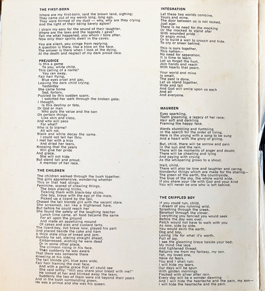 Jack Davis (4), Leonard Teale : The First-Born And Other Poems (Read By Leonard Teale) (7", EP)