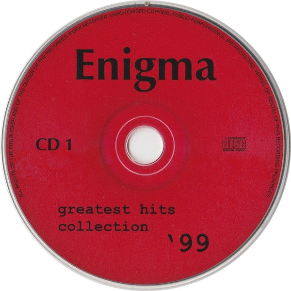 Enigma : Greatest Hits Collection '99 (2xCD, Comp, Unofficial)