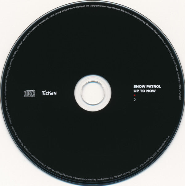 Snow Patrol : Up To Now (The Best Of Snow Patrol) (2xCD, Comp)