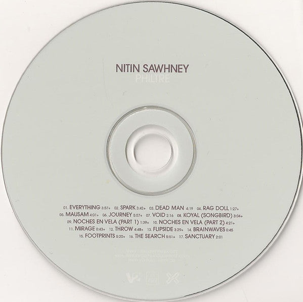 Nitin Sawhney : Philtre (CD, Album)