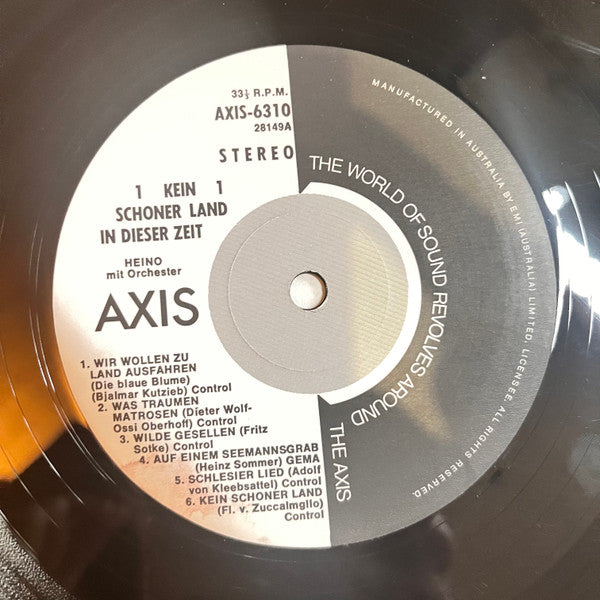 Heino : Kein Schöner Land In Dieser Zeit (LP, Album)