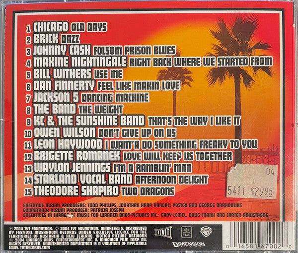 Various : Starsky & Hutch (Original Motion Picture Soundtrack) (CD, Comp)