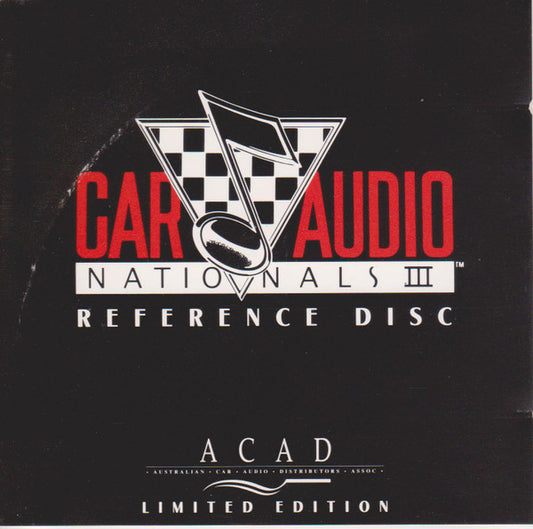 Unknown Artist : Car Audio Nationals III (CD, Album)