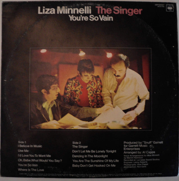 Liza Minnelli : The Singer (LP, Album)