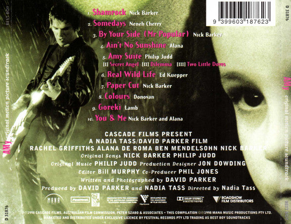 Various : Amy (Music From The Original Motion Picture Soundtrack) (CD, Comp)