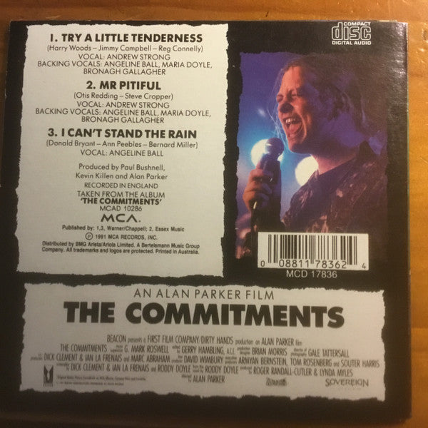 The Commitments : Try A Little Tenderness (CD, Single, Car)