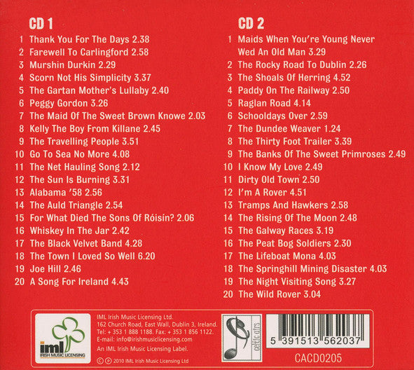 Luke Kelly : The Definitive Collection (2xCD, Album, Comp)