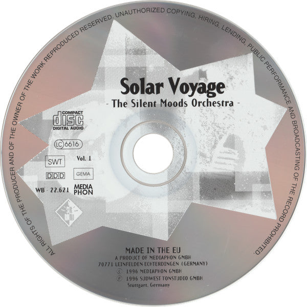 The Silent Moods Orchestra : Solar Voyage Vol. 1 (CD)