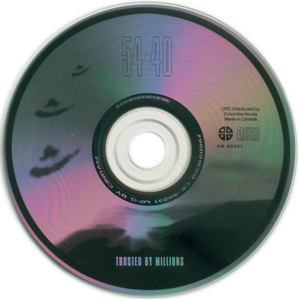 54-40 : Trusted By Millions (CD, Album, Club)