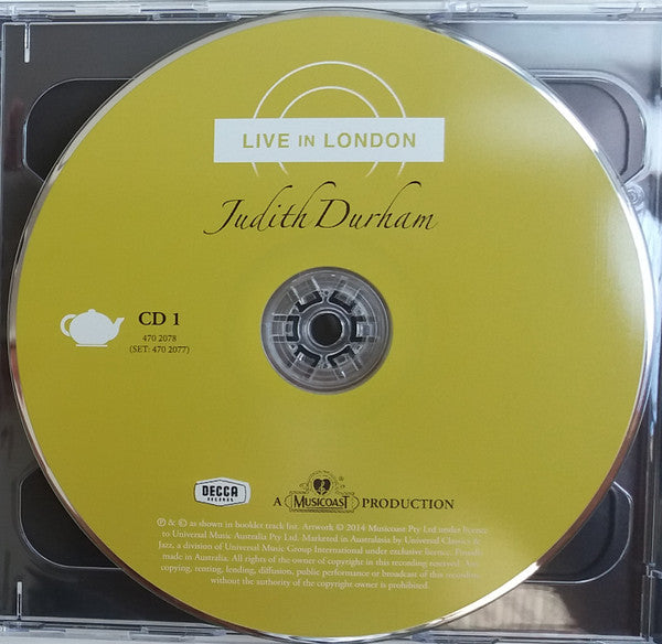 Judith Durham : Live In London (2xCD, Album)