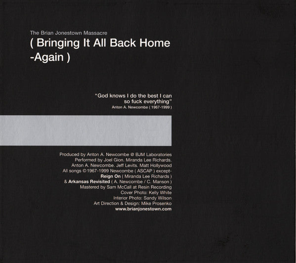 The Brian Jonestown Massacre : ( Bringing It All Back Home -Again ) (CD, EP, RE)