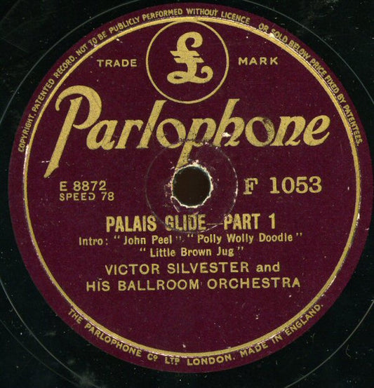 Victor Silvester And His Ballroom Orchestra : Palais Glide (Shellac, 10")