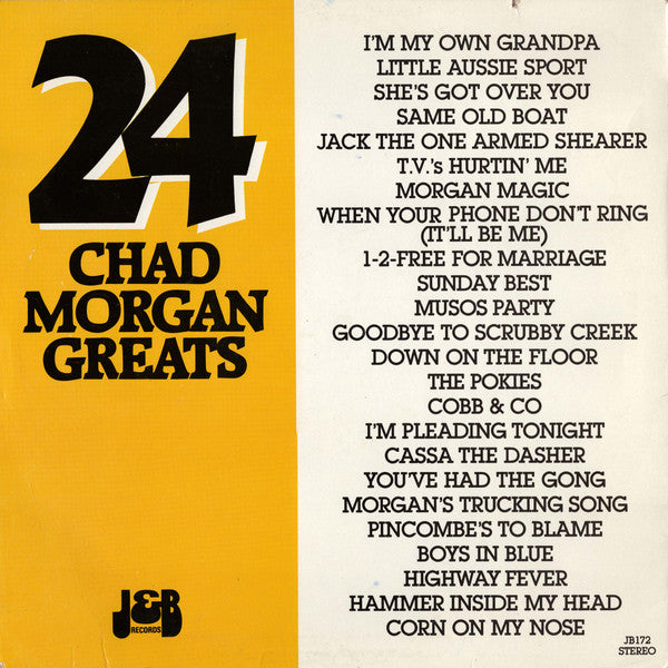 Chad Morgan : At His Sunday Best (LP, Comp)