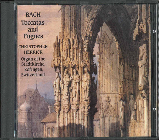 Johann Sebastian Bach, Christopher Herrick : Toccatas And Fugues (CD, Album)