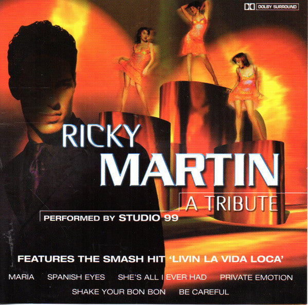 Studio 99 : Ricky Martin - A Tribute (CD, Album)