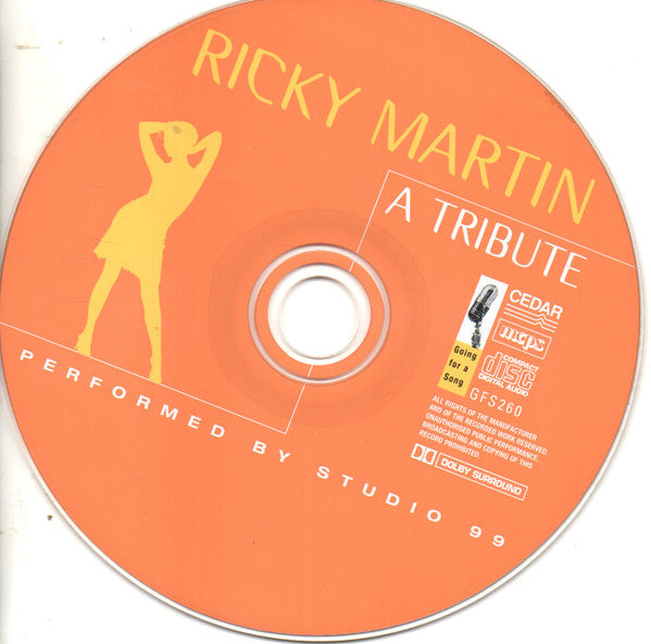 Studio 99 : Ricky Martin - A Tribute (CD, Album)