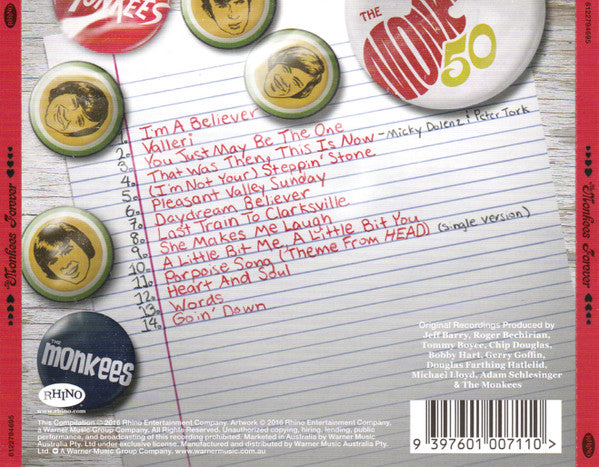 The Monkees : Forever (CD, Comp)