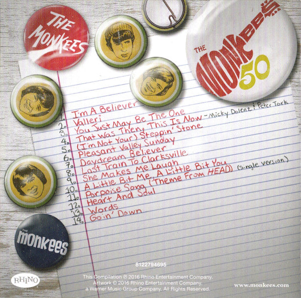 The Monkees : Forever (CD, Comp)