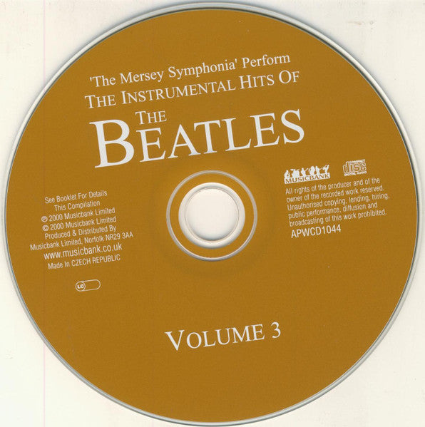 The Mersey Symphonia : The Instrumental Hits Of The Beatles Volume 3 (CD, Album)