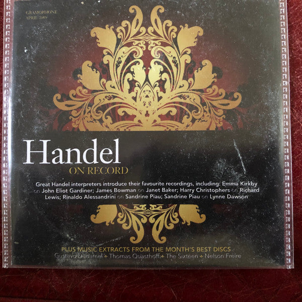 Various : Handel On Record - Gramophone April 2009 (CD, Promo, Smplr)