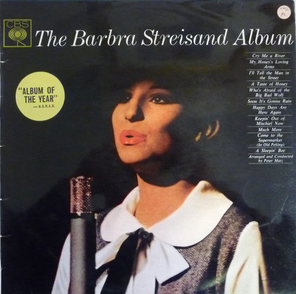 Barbra Streisand : The Barbra Streisand Album (LP, Album, Mono)