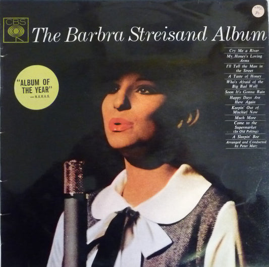 Barbra Streisand : The Barbra Streisand Album (LP, Album, Mono)