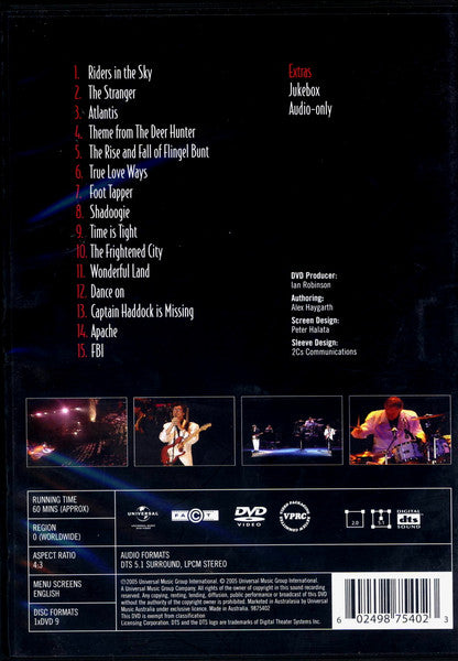 The Shadows : Live In Liverpool (DVD-V, PAL, DTS)