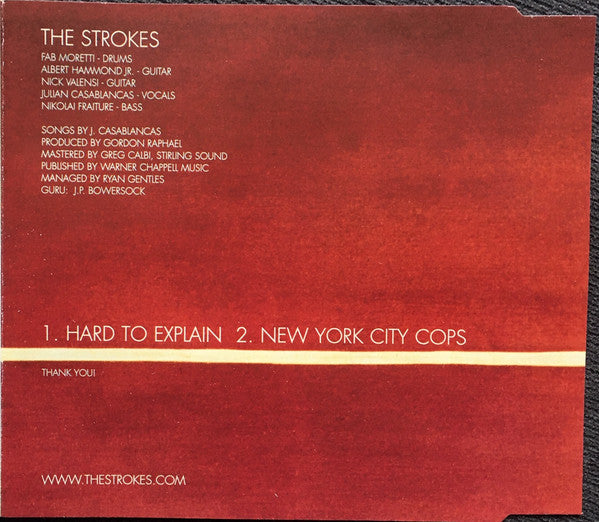 The Strokes : Hard To Explain (CD, Single)
