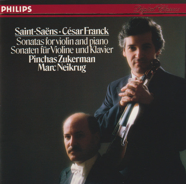 Saint-Saëns* ·  César Franck, Pinchas Zukerman, Marc Neikrug : Sonatas For Violin And Piano = Sonaten Für Violine Und Klavier (CD, Album)